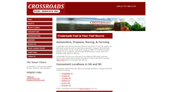 Desktop Screenshot of crossroadsfuel.com